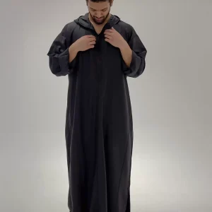 Moroccon Djellaba - Black