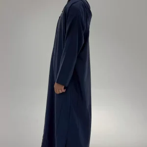 Moroccon Djellaba - Navy Blue