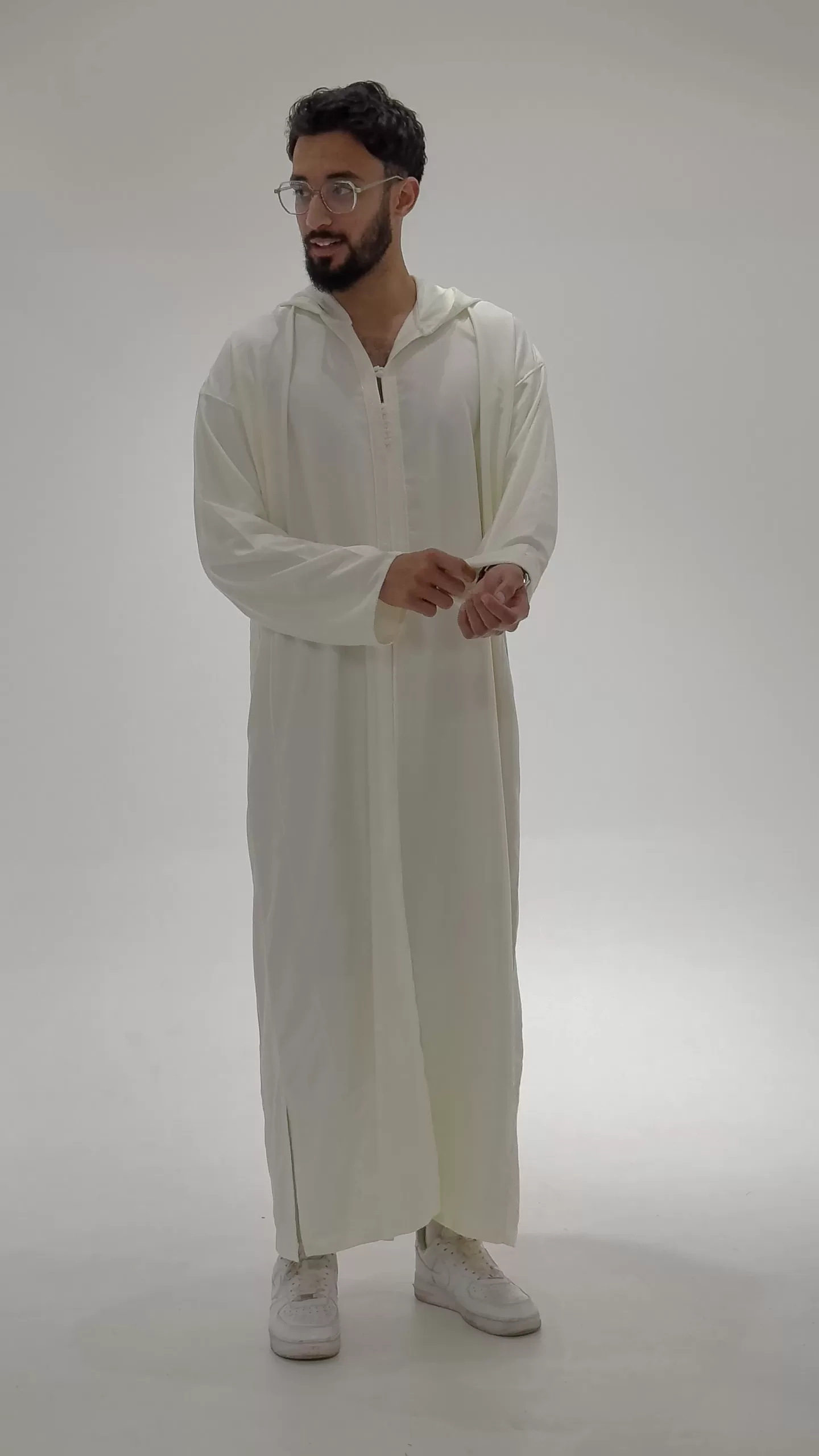 Moroccon Djellaba - Off White