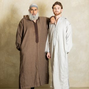 Winter Djellaba - Brown