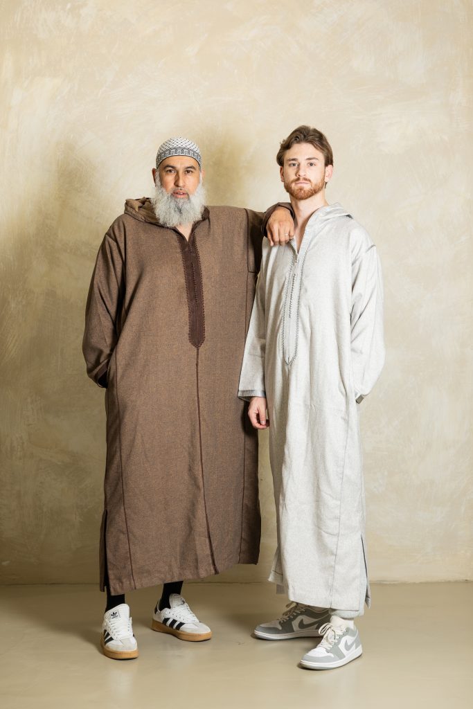 Winter Djellaba - Brown