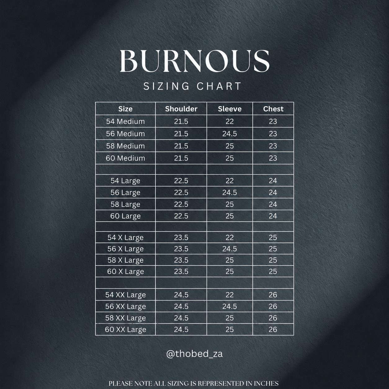 Burnous - Burgundy